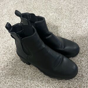 Black Ankle Boots